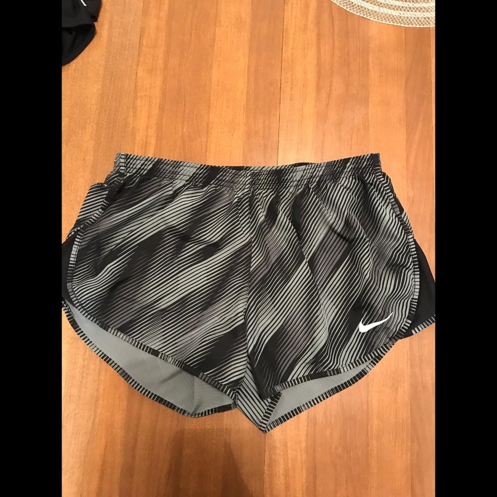 Nike Dri-Fit black and white shorts. Size M.